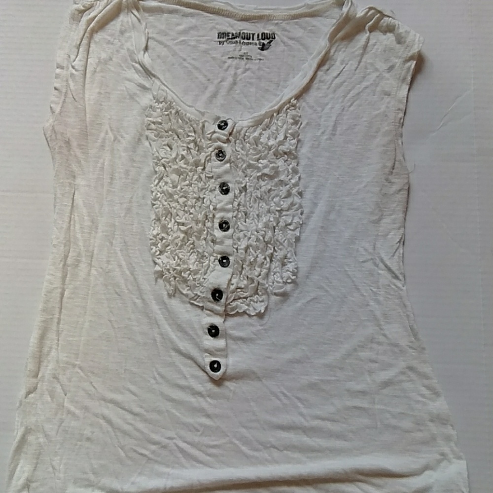 Dream out Loud by Selena Gomez small off white tee